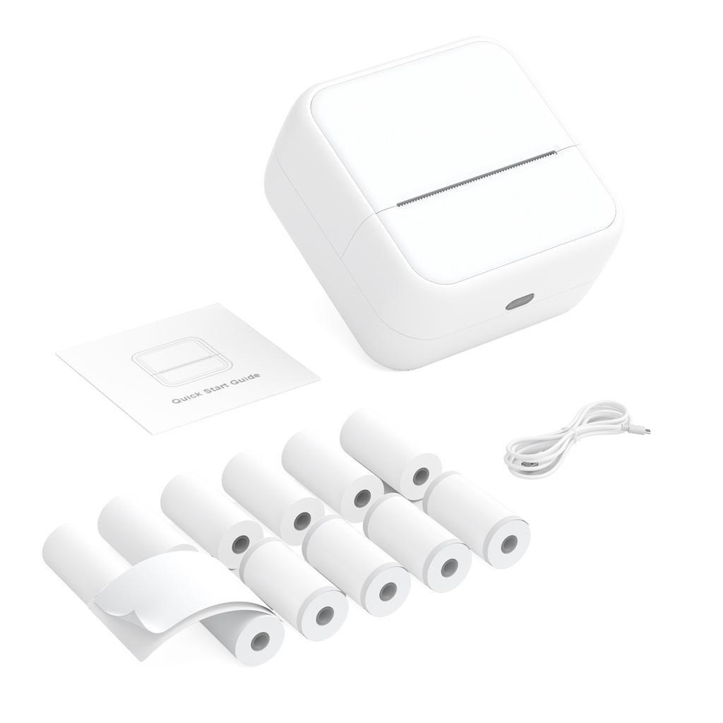 Мини карманный принтер портативный термопринтер для мгновенной фотопечати этикеточная машина BT Wireless Connect 