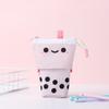 New School Supplies Canvas Stationery Storage Box Makeup Pouch Telescopic Pen Bag Pencil Case