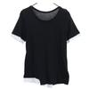 Y's Made In Japan Short Sleeve Design Cut 2 Black Series Women Used