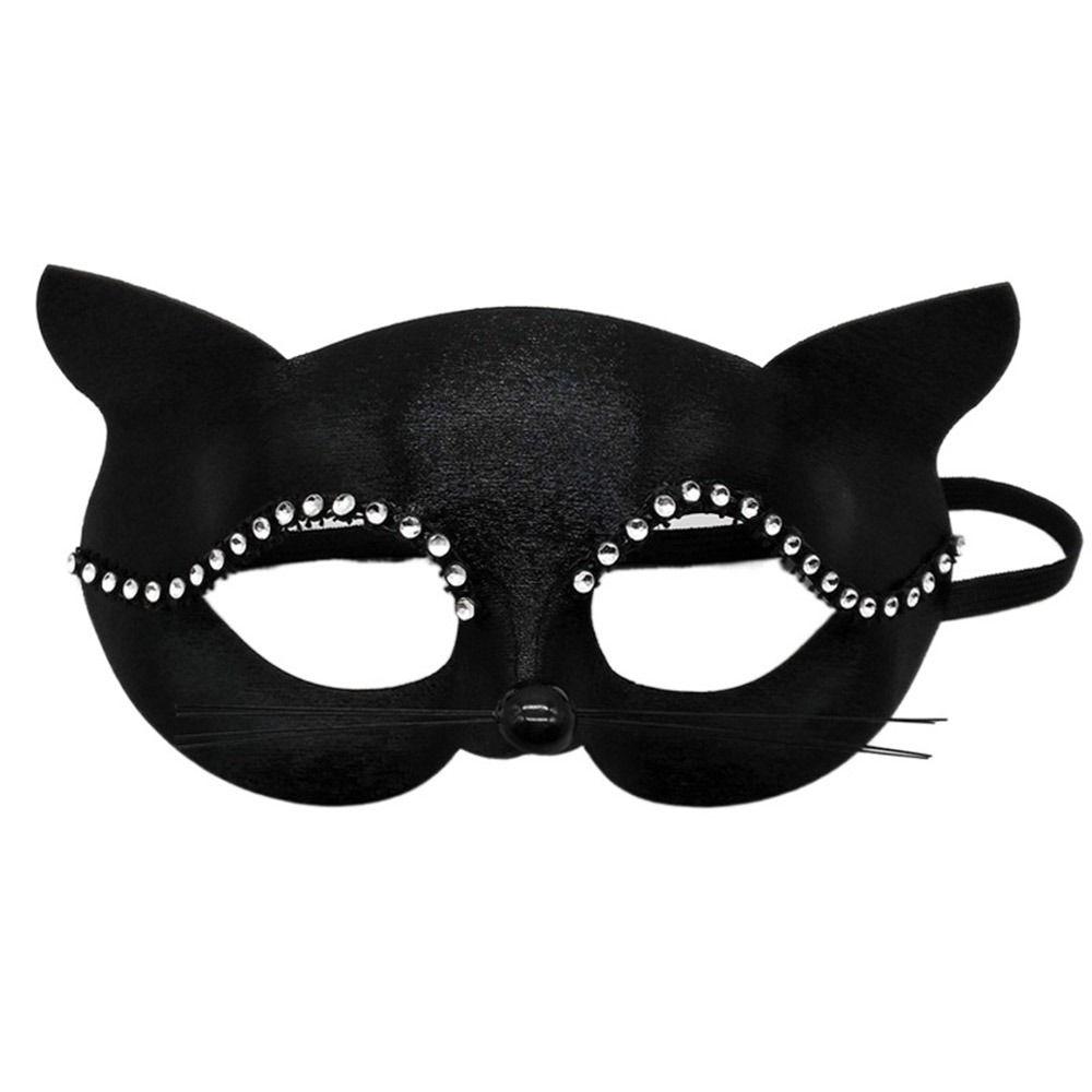 Costume Halloween Supply Animal Party Supplies Lace Masquerade Venice Mask Cat Face Masks