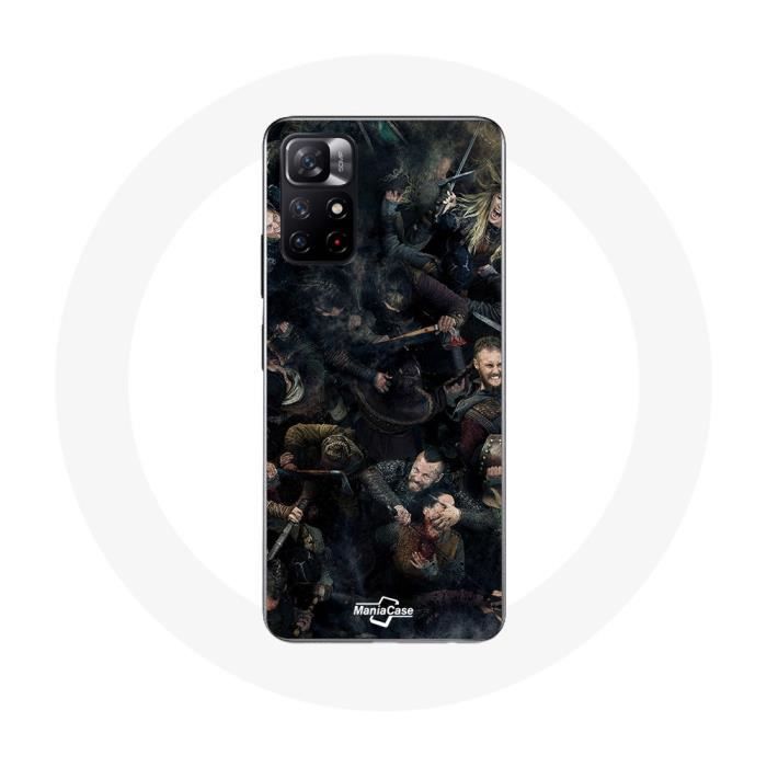 Coque - Xiaomi - Redmi Note 11s 5G - Vikings Teaser Saison 6 - Souple - Blanc