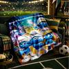 Smurfette's Adventure Throws Blanket Flannel Blankets Plush for Couch Bed Gifts for Men Women Travel picnic blanket Christmas fan gifts
