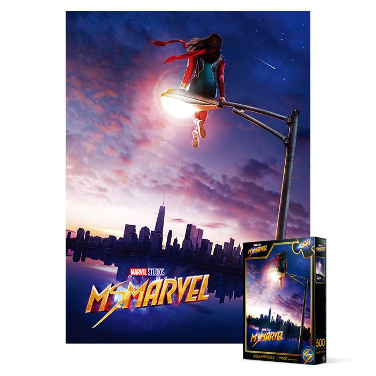 Пазл на 500 деталей - Мисс. Marvel, популярная корейская головоломка