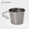 Thous Winds 350ML Camping Cup Mug Outdoor Tableware Tourist Picnic Utensils Tea Coffee Sierra Cup Set Cookware Hiking Supplies