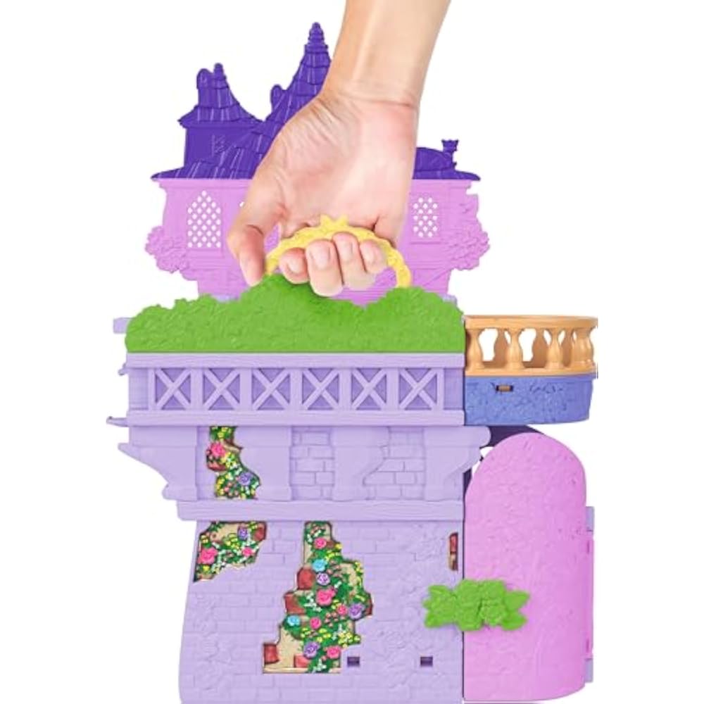 Mattel Принцессы Диснея (Дисней Принцесса) Рапунцель и башня (Серия «Касанеру Осиро»! Мини Дол...
