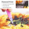 5D DIY Full Square Drill Diamond Painting Woodland Calf Kit Home Decoration