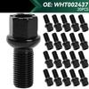 Black Wheel Bolts Lug Nuts WHT002437 For VW Beetle Golf Jetta Tiguan M14x15