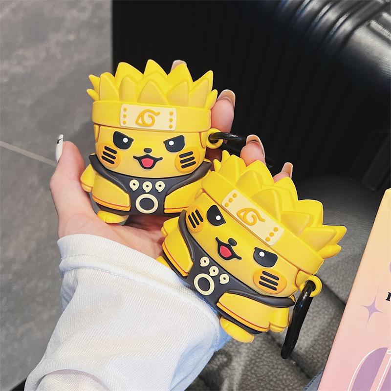Personalized three-dimensional Hokage Naruto Kachu for AirPods pro1 generation protective cover 1 generation pro1 apple bluetooth