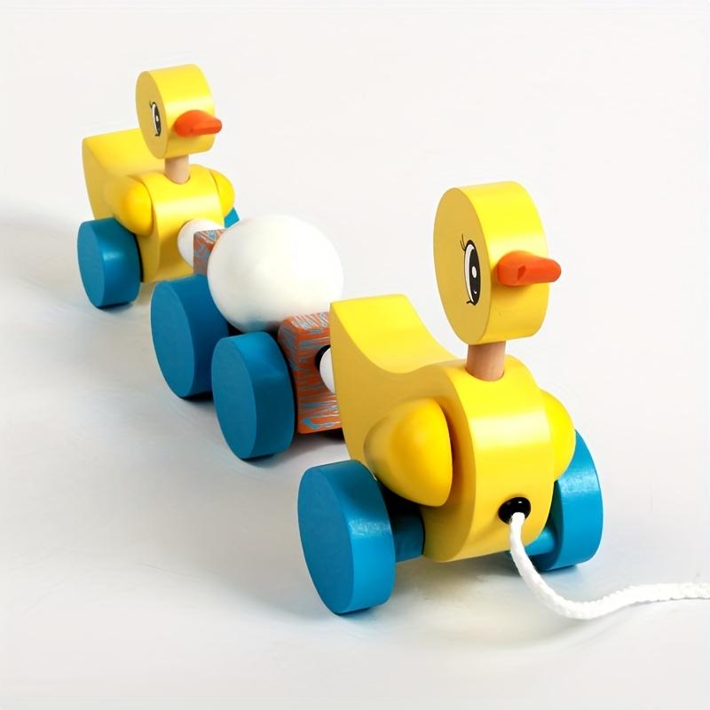 Three Section Teeter Totter Duck Squad: Twistable, Interlocking Walking and Rocking Ducks for Toddlers Interactive Learning Toy