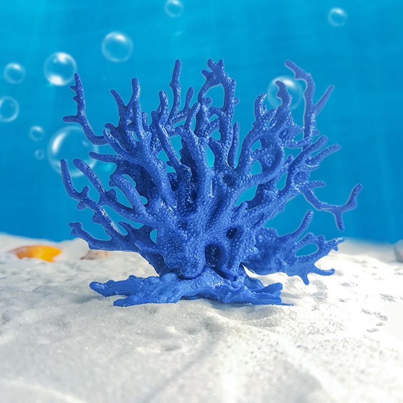 Имитация коралла, красочный аквариум, ландшафтное украшение, водные растения, аквариумные железные ветки, подводный набор, украшение