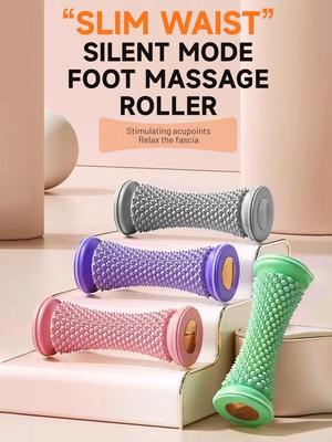 2025 Новый массажер для ног Мяч для йоги и фасций Тренажер для стоп Валик для расслабления мышц плоскостопия Инструмент для прессования стоп для домашнего использования