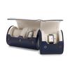 Papten B01501 PU Leather Watch Case Single Travel Portable Blue Organizer