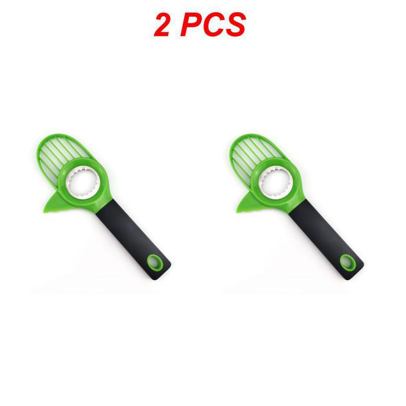 3 в 1 Авокадо Слайсер С Силиконовой Ручкой Многофункциональный Фруктовый Нож Резак Для Извлечения Косточек Измельчитель Для Авокадо Ши Разделитель