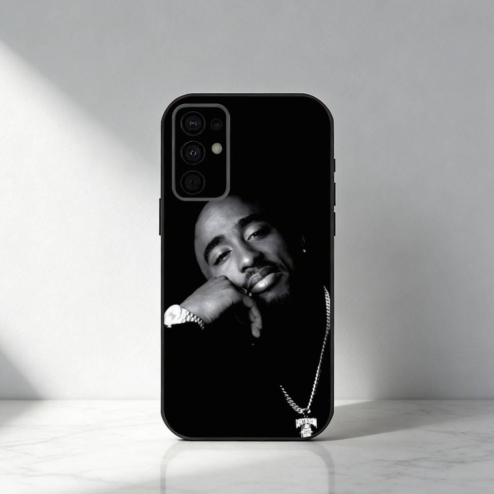 Чехол для телефона Don 2PAC Tupac-c S-Shakur для Samsung S25, S24, S21, S22, S23, S20, Ultra, S26, Plus, Fe, Note, 5G Черная крышка