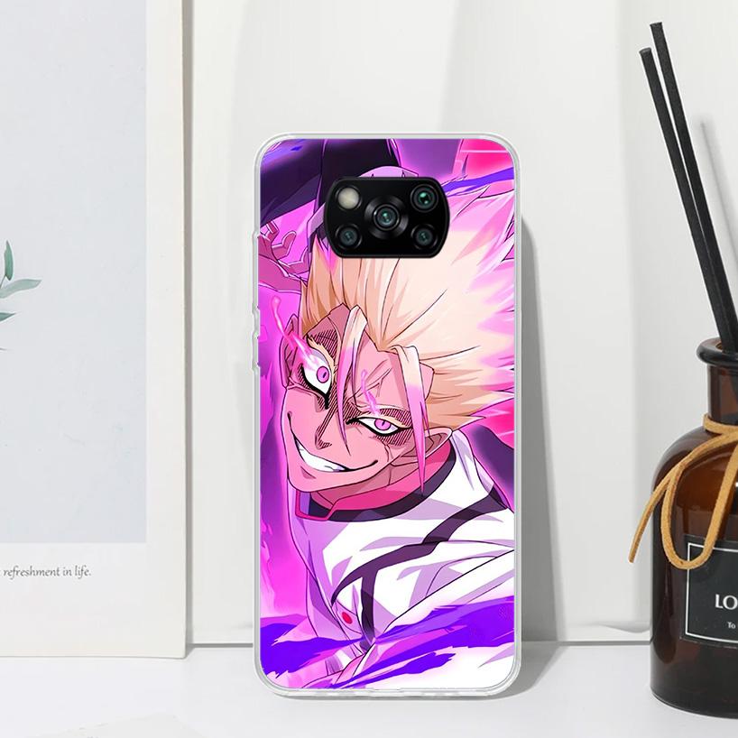 Чехол для телефона Blue Lock Shidou Ryusei для Xiaomi Poco X7 X6 X5 M7 M8 Pro F7 Ultra Redmi 15C 15 13C 13 12C 12 10 10C 10A Арт Fundas