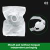 Гастроскопическая накладка на ротовую полость, одноразовая гастроскопическая прикусная накладка без языка, независимая упаковка
