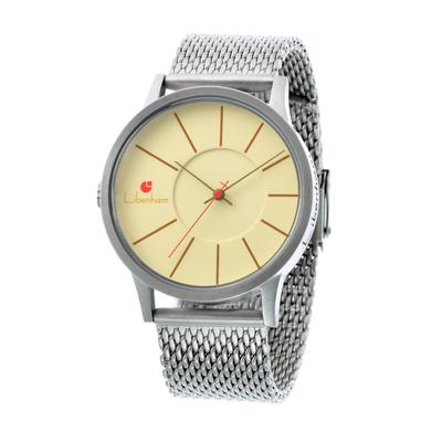 Наручные часы Libenham серебристые LH-90036 (Сияющее плато)