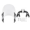 Motorcycle Windshield Windscreen Noise Reduction Protective Wind Deflector for Interceptor
