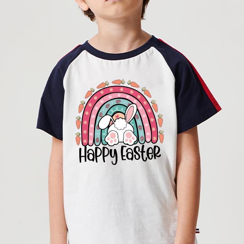 Пасхальный день, термонаклейка для одежды, термопресс, аппликация, футболка, железная нашивка, кролик, сделай сам, швейные поделки