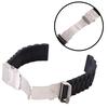 16/18/20/22/24mm Automatic Double Click Butterfly Buckle Watch Band With Fold Deployment Clasp Strap