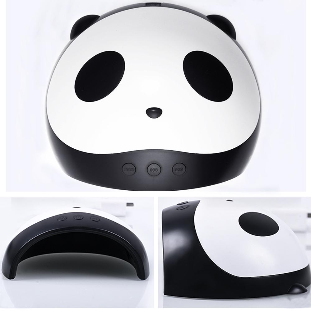 УФ-лампа для гель-лака в виде панды 36W