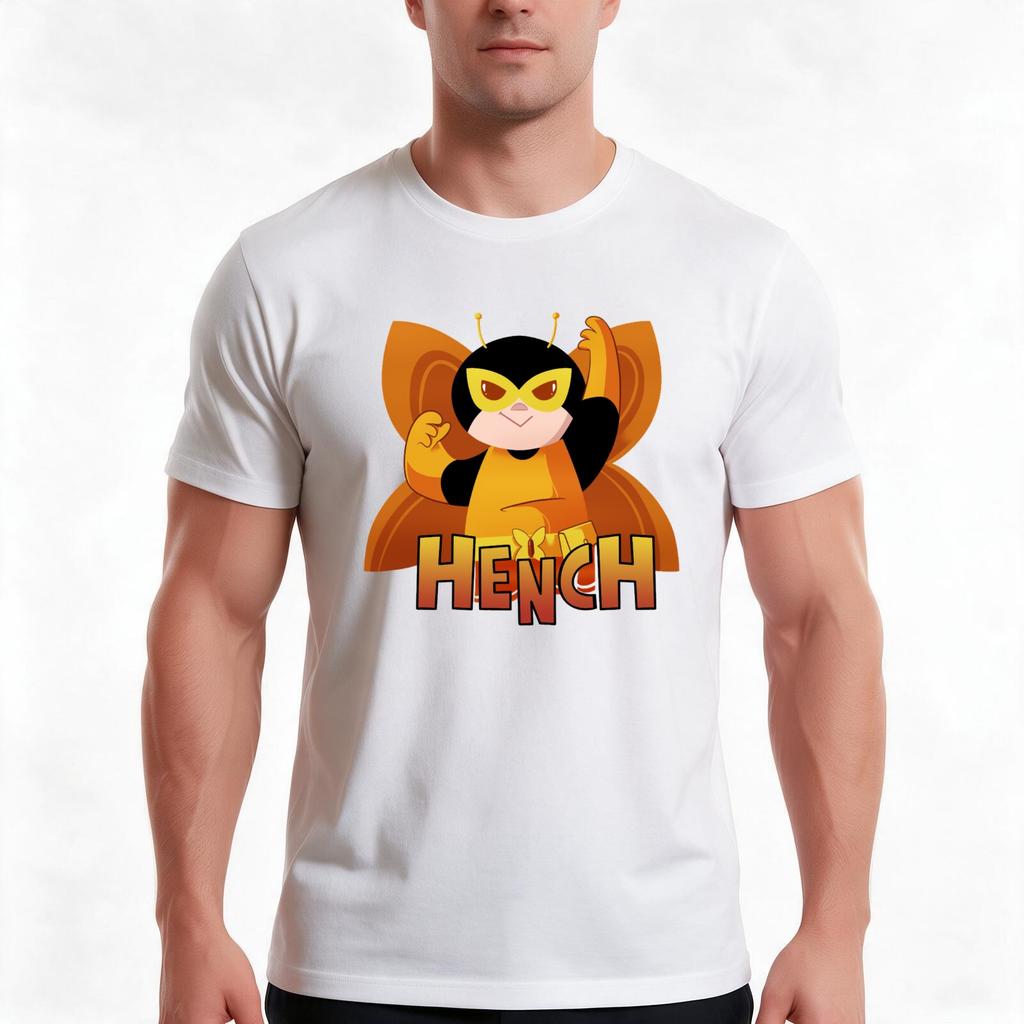Henchman 21 Tshirt Summer Casual Cotton Tee Oversized Streetwear Tops Vintage Graphic Print Loose Fit Short Sleeve
