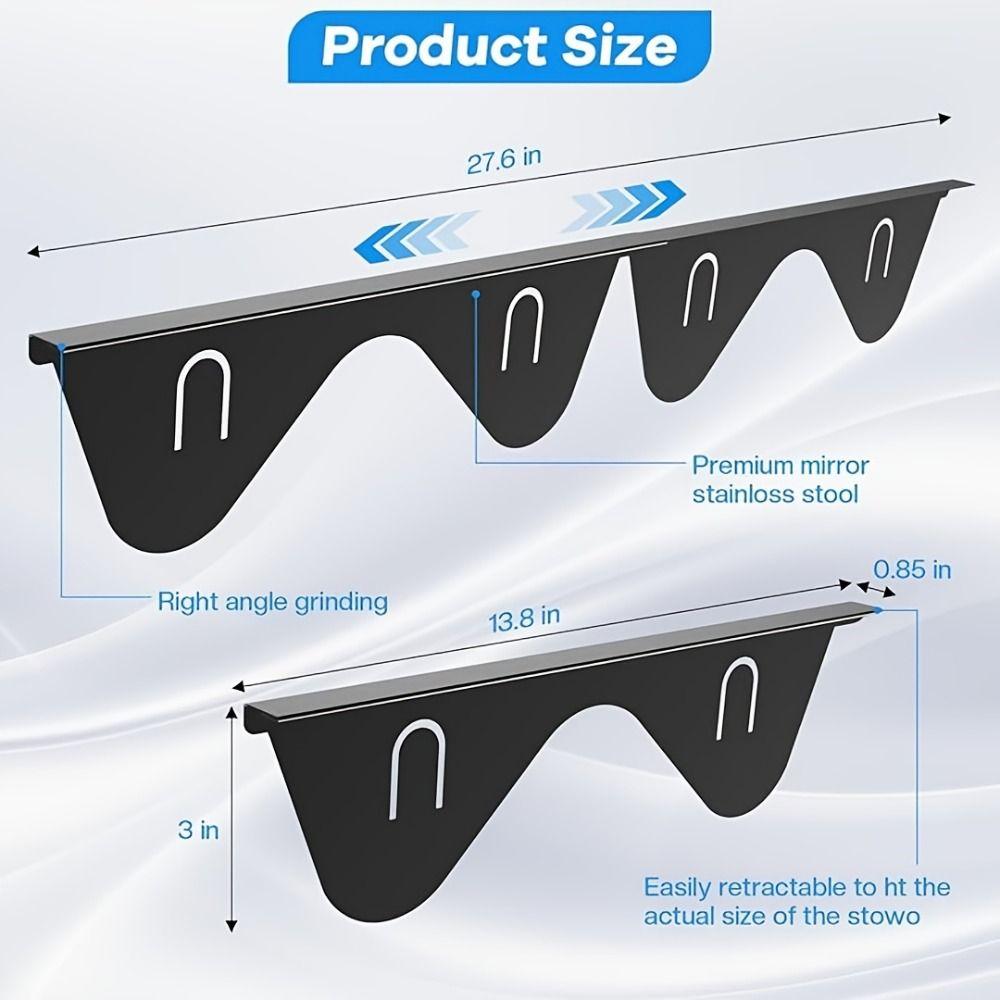 1/2 Pack Stainless Steel Stove Counter Gap Cover Heat Resistant Stove Top Protectors Restaurant