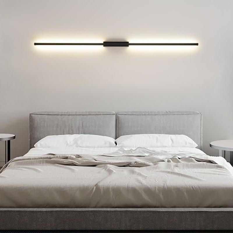 LED Bedroom Bedside Lamp Modern LED Strip Lamp Living Room TV Background Wall Lamp Aisle Lamp