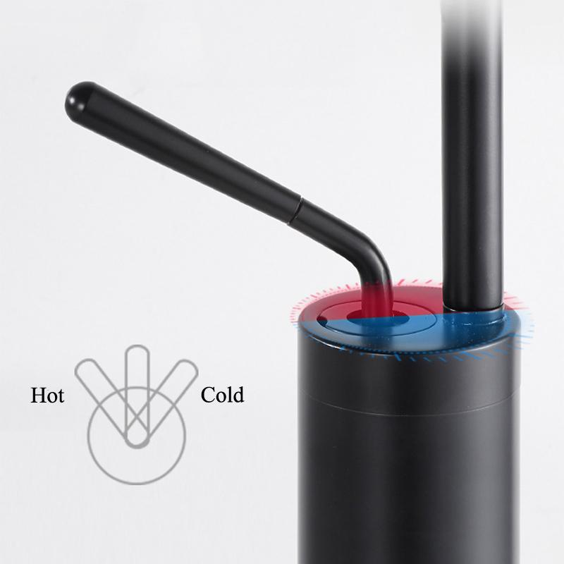 Новый смеситель для раковины с одним рычагом и поворотом на 360 градусов, современный латунный смеситель для кухни, ванной комнаты, смесители для раковины