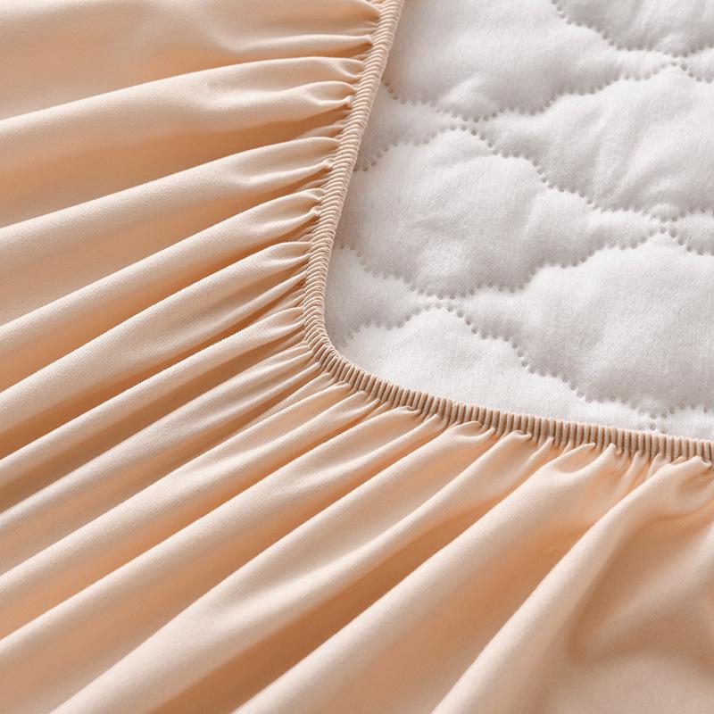 Водонепроницаемый стеганый чехол для матраса, утолщенный дышащий чехол для матраса для односпальной кровати размера «queen-size» и двуспальной кровати размера «king-size»