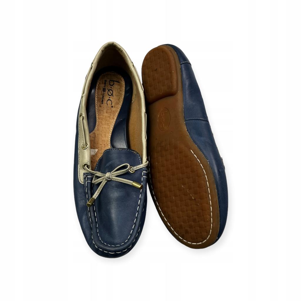 Женские мокасины синие Born O Concept 39 - Б/у