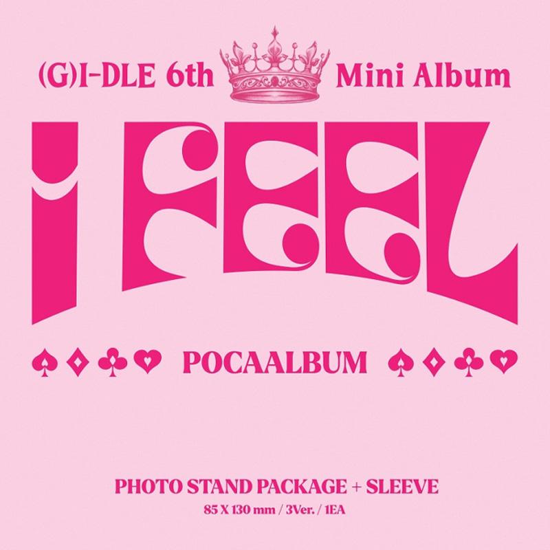 (G)I-DLE 6-й мини-альбом I FEEL (ПОКААЛЬБУМ ВЕР.)