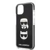 Etui do iPhone 13 mini Karl Lagerfeld Karl&Choupette Head Czarne