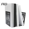 Cutlery Bookends 1 Pair Kitchen Metal Decorative Bookend for Shelves, Heavy Duty Non-Skid Book Cooking Theme Holder Stand, Black Support Stopper