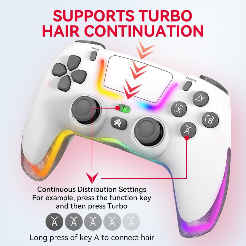 VAORLO Джойстик для ПК Геймпад Mando Ps4 Controle Ps4 Контроллер Manette Ps4 Control Ps4 Juegos для многоплатформенного переключателя/ПК/Android/IOS