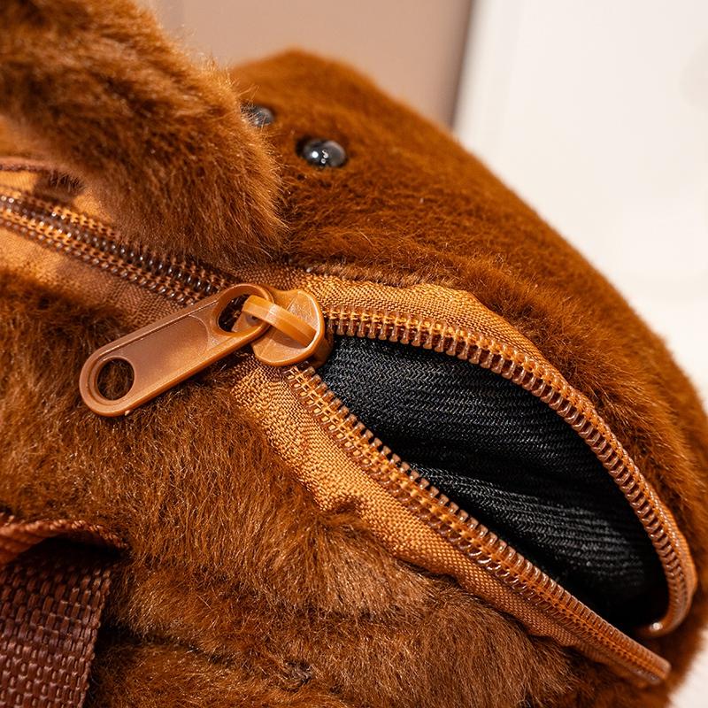 35*30CM Simulated Spider Plush Backpack Toys Stuffed Soft Animal Dolls Cartoon Insect Backpack Decorative Bag Birthday Gift