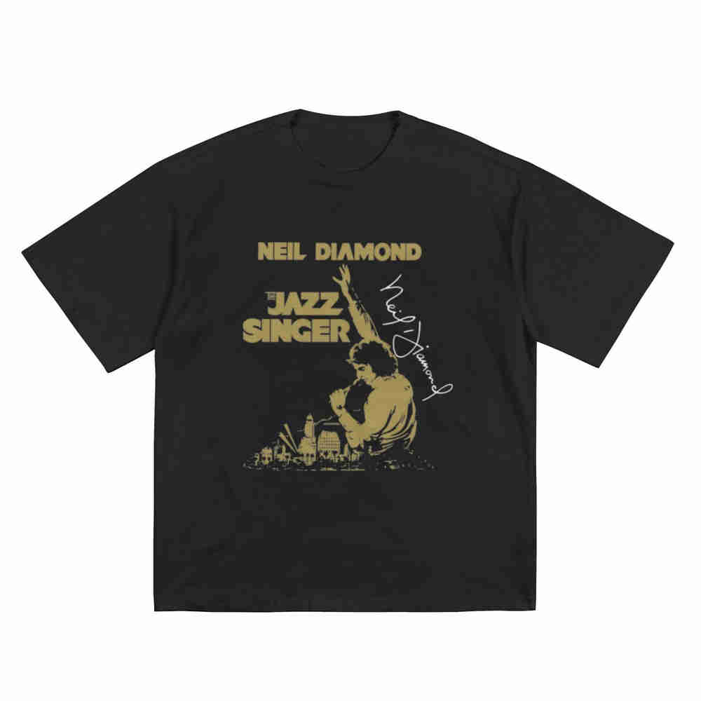 Neil Diamond The Jazz Singer Short Sleeve Tee 100 Cotton TShirt