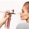 Portable Airbrush Kit High-Pressure Non-Clogging Air Brush Set Cordless Rechargeable Manicure Airbrush Tool for Painting Nail Art Makeup