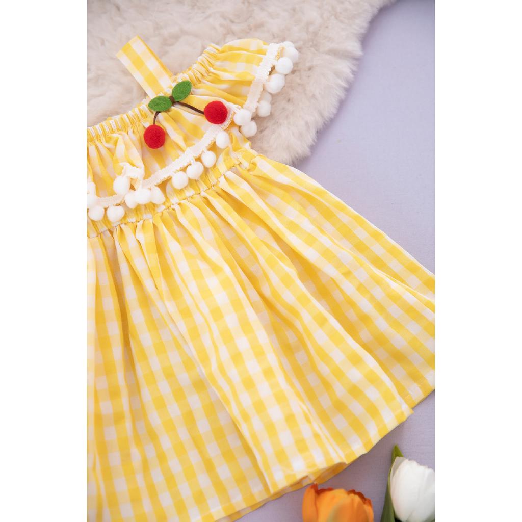 Платье для девочки Cherry на бретелях