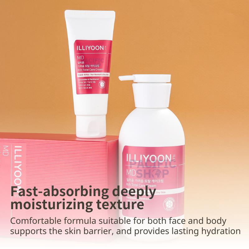 [ILLIYOON] Itch Total Care Cream Gift Set 330ml + 68ml / 11.15 fl oz + 2.29 fl oz