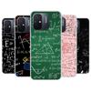 Physics Chemical Mathematics Phone Case For Xiaomi Redmi 12 12C 10 10C 10A 9T 9C 9A 9 8 8A 7 7A 6 6A K20 K30 K40 Pro S2 Fundas C