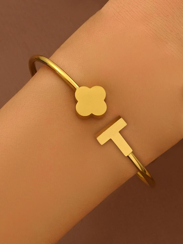 Браслет-гвоздь с бриллиантами из титановой стали - Женская минималистичная мода, Горячо продаваемые женские аксессуары