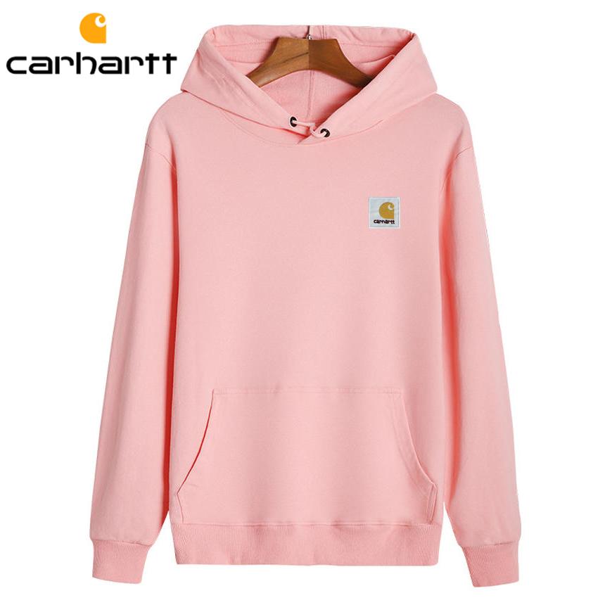 carhartt 2025 New Spring and Autumn Plus-size Thin Style Cloth Sticker Logo Cotton Hooded Couple Hoodie