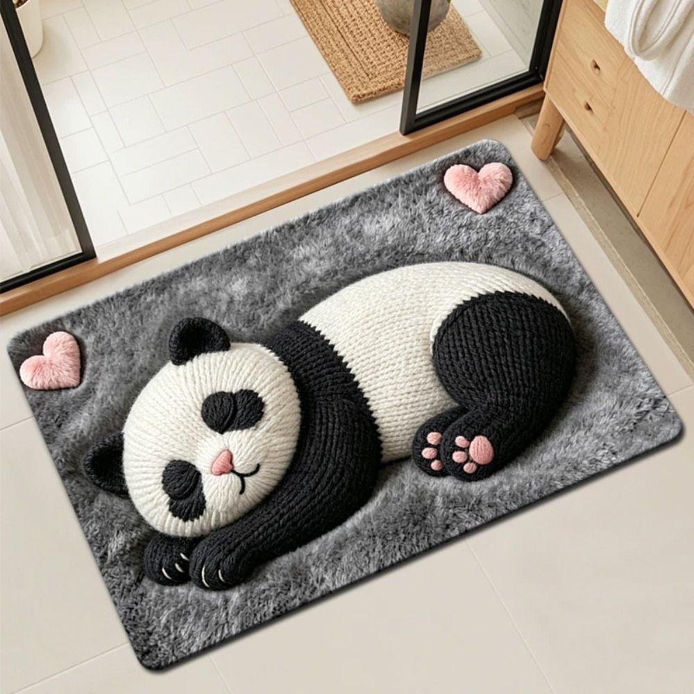 40*60cm Home Bathroom Carpet Non-slip Bedroom Door Small Rug  For Living Room Tea