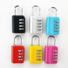 Zinc Alloy Dormitory Cabinet  Lock Padlock Backpack Zipper Lock New 4 Digit Password Lock  Home