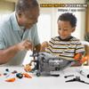 MOULD KING 15043 Technical Building Blocks For Boys RC Car Motorized Boeing Bell V22 Osprey Plane Model MOC-10855 Bricks Kid Toy