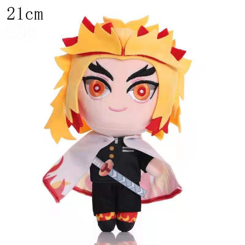 Нетоксичная Оригинальная 20см Плюшевая Игрушка Клинок Демона Kimetsu No Yaiba Камадо Танджиро Томиока Гию Агацума Зеницу Доума Сабито Плюшевая
