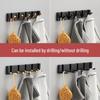 Elegant No-Drill Foldable Hidden Coat and Hat Hook for Entryways