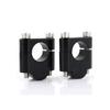 Handlebar Risers (22.2mm) with Clamps for Grom MSX125, CB500X, V-Strom, DRZ 400/S, FZ1, TW200, CRF 250L, Z125, KLR650, Etc. (30mm)
