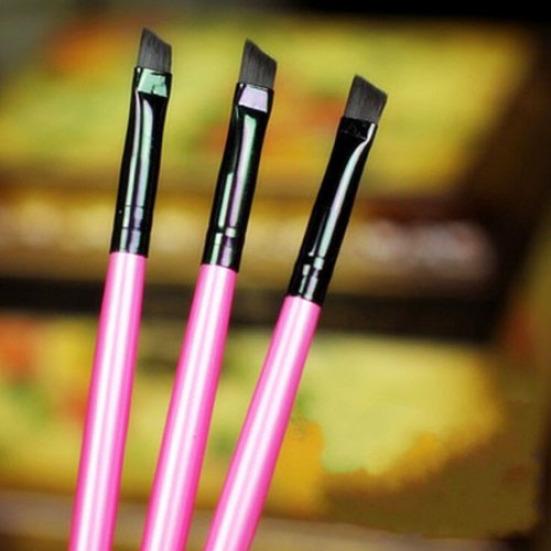 3шт угловой кончик подводка для глаз тени для век кисти для бровей косметический инструмент для макияжа красоты